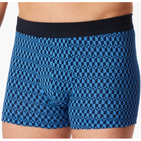 Schiesser Boxershort 95 5 | Nachtblauw  Patroon | www.pietkoopmans.nl