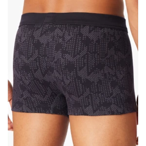 Schiesser Interlock Boxershort 95 5 | Koolzwart Patroon
