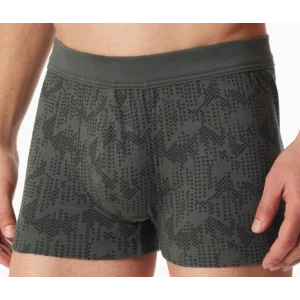 Schiesser Interlock Boxershort 95 5 | Donkergroen Patroon