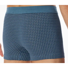 Schiesser Boxershort 95 5 | Geruit Atlantic Blue