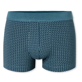 Schiesser Boxershort 95 5 | Geruit Atlantic Blue