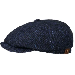 Stetson Hatteras Visgraat | Kobalt Blauw