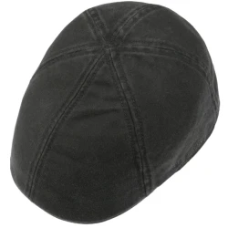 Stetson Flatcap | Zwart