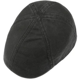 Stetson Flatcap | Zwart