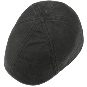 Stetson Flatcap | Zwart