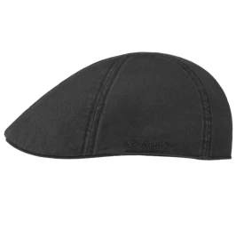 Stetson Flatcap | Zwart