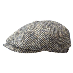 Stetson Hatteras Visgraat | Bruin Blauw