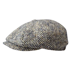 Stetson Hatteras Visgraat | Bruin Blauw