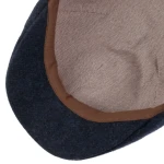 Stetson Texas Flatcap Visgraat | Navy | www.pietkoopmans.nl
