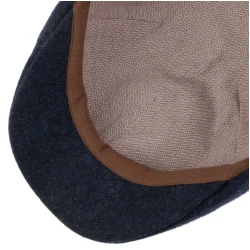 Stetson Texas Flatcap Visgraat | Navy