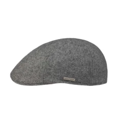 Stetson Texas Flatcap Visgraat | Grijs