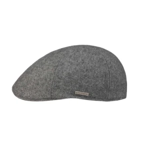 Stetson Texas Flatcap Visgraat | Grijs