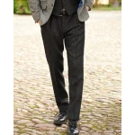 Wellington of Bilmore Harris Tweed Broek | Zwart Grijs | www.pietkoopmans.nl
