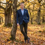 Colbert Harris Tweed Wellington | Herringbone Blue | www.pietkoopmans.nl
