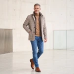 Jas Austria Wellington of Bilmore | Visgraat Beige | www.pietkoopmans.nl